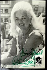 Diana Dors signed