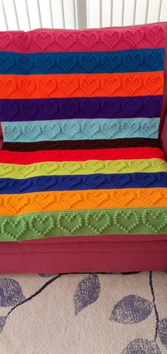 Handmade crochet bright