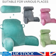 Backrest Reading Pillow with Neck Rest Lumbar Support Arm Seat Cushion Lounger