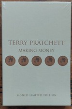 Terry Pratchett Making Money Hardback Slipcase, Signed Limited Edition, Sealed