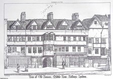 1867 : VIEW OF OLD HOUSES