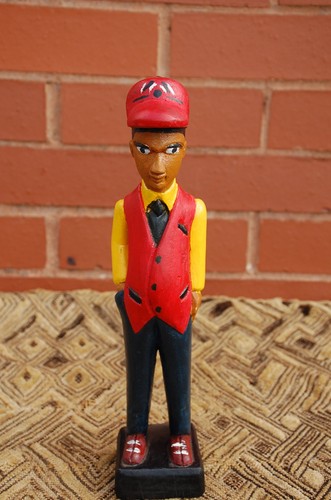 Baoule colonial statue - colonial,