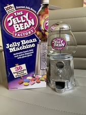 The Jelly Bean Factory Dispenser Machine Metal Glass  Retro