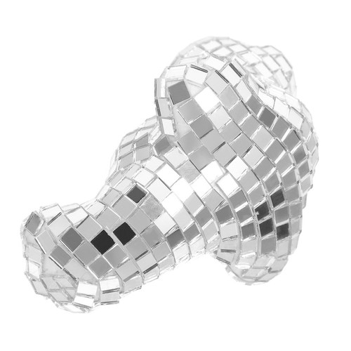 Silver glass mini - silver, animal