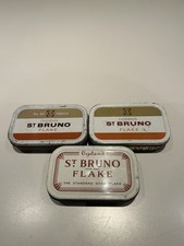 St Bruno Flake Tobacco Tins