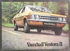 VAUXHALL Ventora II Car Sales Brochure For 1970  Ref V1936/8/69