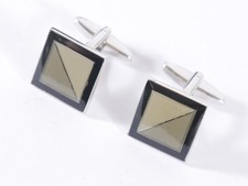 Vintage geometric enamel - geometric,