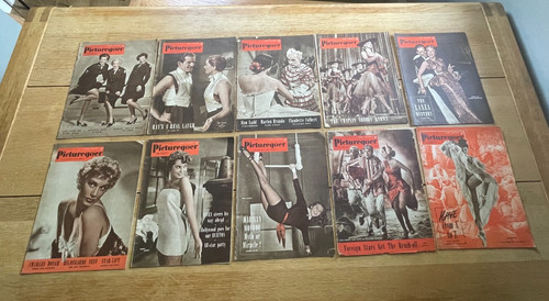Vintage picturegoer magazines - vintage,