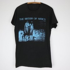 Vintage The Sisters of Mercy First And Last And Always Cotton Black Shirt UR029