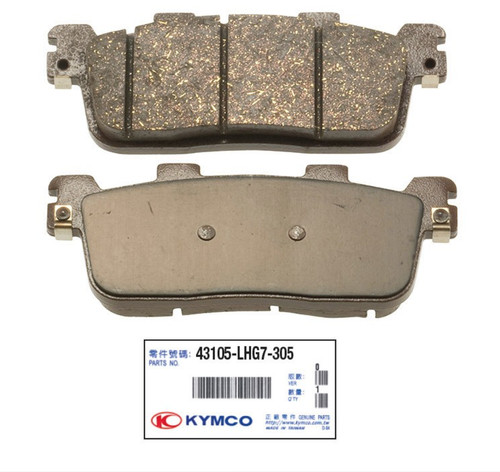 Original rear brake pads - brake,