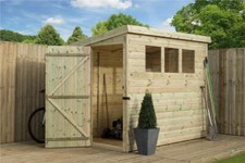 Empire 2500 pent garden shed - garden,