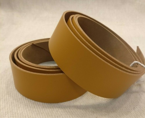 Tan brown leather 127cm - tan,