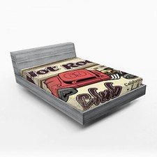 Race Car Fitted Sheet American