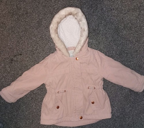 Baby girl coat with - girl, hood