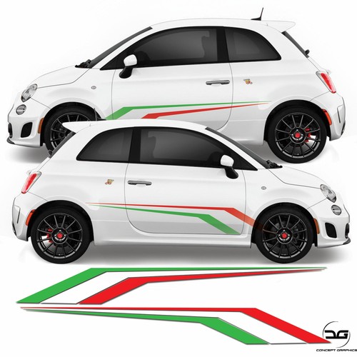 Italian flag racing side - italian,