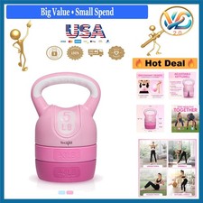 Pink Adjustable Kettlebell Set