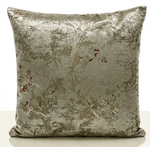 Olive green cushion covers - green,