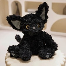 Black Cat Plush Toy Cute Black