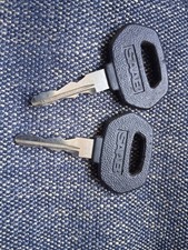 Pair Of Old SAAB keys YMOS key