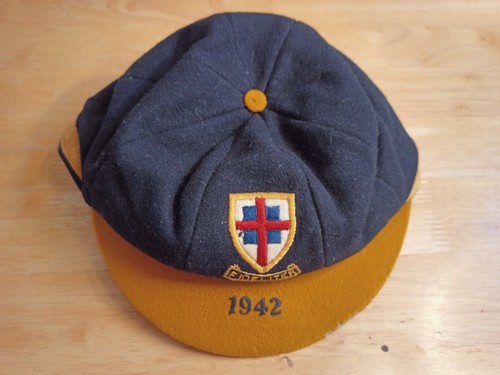 Vintage 1942 school cap wool - cap,