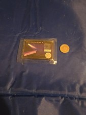 Meteorite card. Stardust from Kalahari SRC 9 meteor. Sealed in original package.