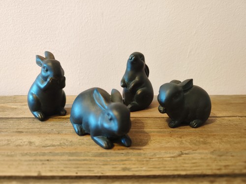 London ornaments rabbits set - london,