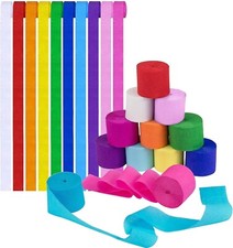 3 x Crepe Paper Rolls  81ft  (
