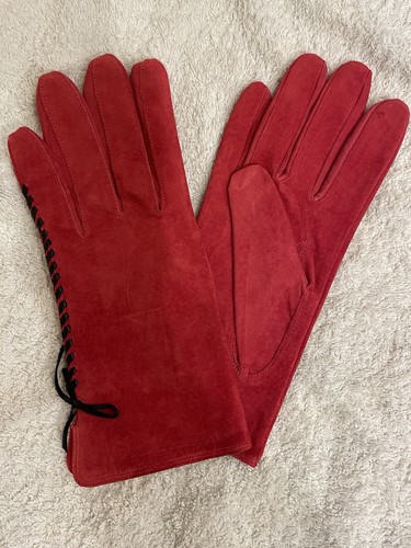 Beautiful ladies red leather - beautiful,