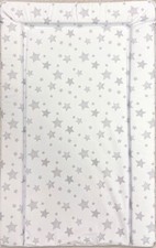 Baby Changing Matt Grey Stars