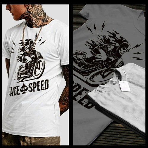 Motorcycle racing shirt - motorcycle,