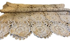 Vintage Crotchet Doily 73x20