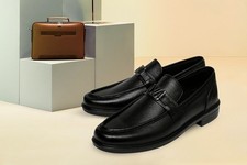 Men Handmade Black Leather