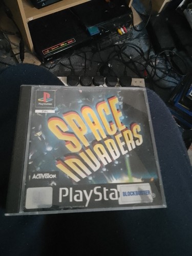 Ps1 space invaders ex rental - ps1,