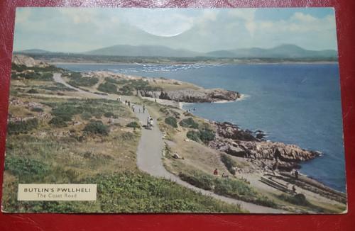 Butlins pwllheli postcard - butlins,