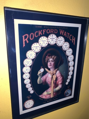 Rockford pocket watch dial - rockford,