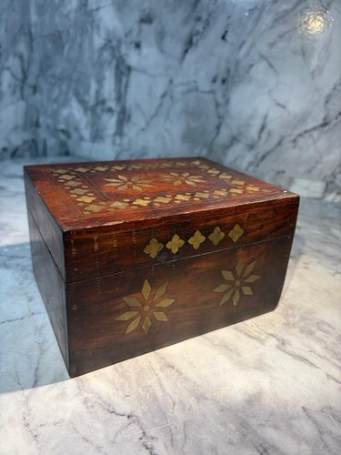 Ornate 1960s indian sheesham - ornate,