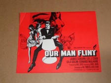 James Coburn - Our Man Flint - 1966 UK  Film Synopsis (Gila Golan)