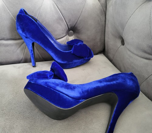 New carvela blue velvet - carvela,