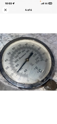 Vintage brannam temperature - brannam,