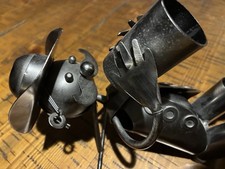 Handmade Metal Wine Bottle