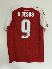 Gabriel Jesus Arsenal Signed