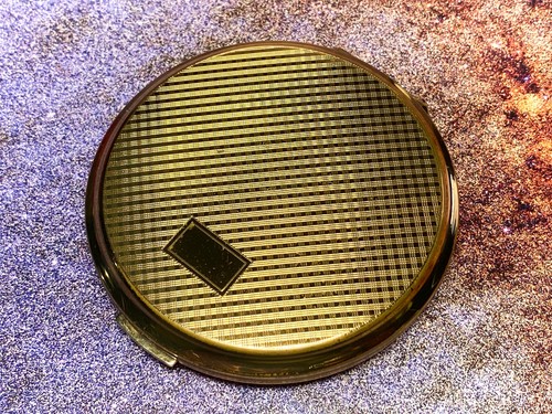 Art deco elegant gold - , tone