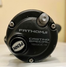 Penn Fathom II 15 Star Drag Casting Reel Multiplier Distance Special