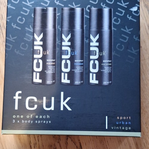 Fcuk men vegan body - fcuk, spray