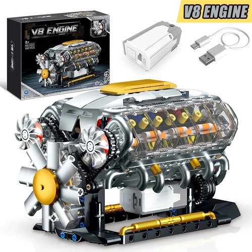 Working engine model - model, kit