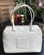 LE TANNEUR Cream Ostrich