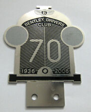 CAR BADGE 1BENTLEY DRIVERS