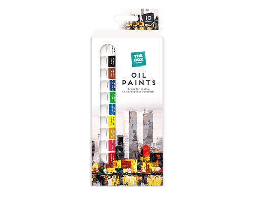 Oil paint set 10x12ml - oil,