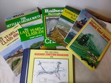 8x Ian Allan Railway Books