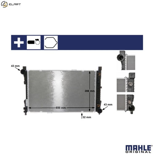 Radiator engine cooling 387 - engine,